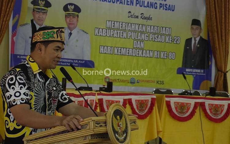 Buka Lomba Cerdas Cermat Tingkat Kabupaten, Ini Pesan Bupati Pulang Pisau
