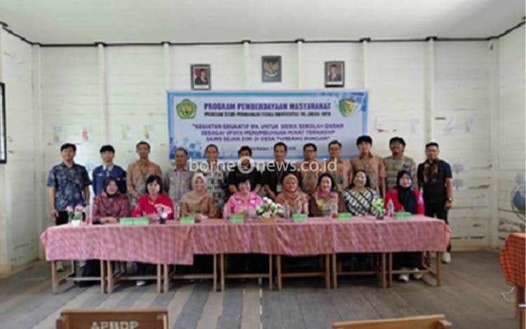 UPR Gelar Kegiatan Edukatif IPA untuk Siswa SD di Tumbang Rungan