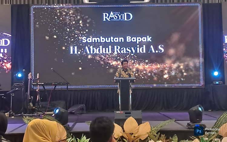 H. Abdul Rasyid AS Sampaikan ini dalam Gala Dinner Abdul Rasyid Foundation Awards 2025
