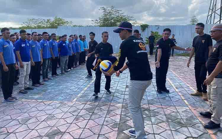 Lapas Sukamara Gelar Porseni Meriahkan HUT RI