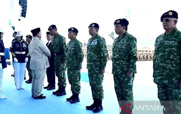 Presiden Prabowo Lantik Jenderal Tandyo sebagai Wakil Panglima TNI