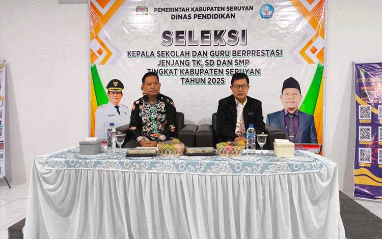 Seleksi Guru dan Kepsek Berprestasi di Seruyan Berakhir, Pemenang Siap Melaju ke Tingkat Provinsi