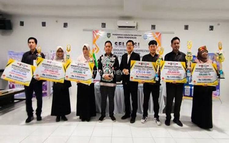 Ini Pemenang Seleksi Kepala Sekolah dan Guru Berprestasi Kabupaten Seruyan 2025