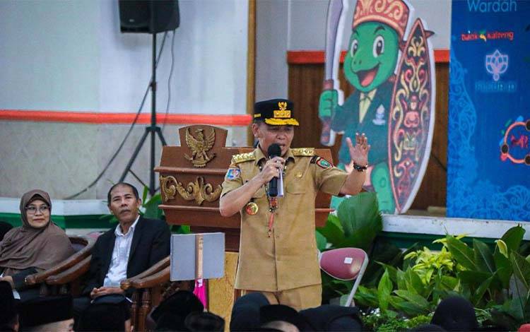 Gubernur Kalteng Ingatkan Mahasiswa Baru UIN Palangka Raya Hindari Pergaulan Negatif