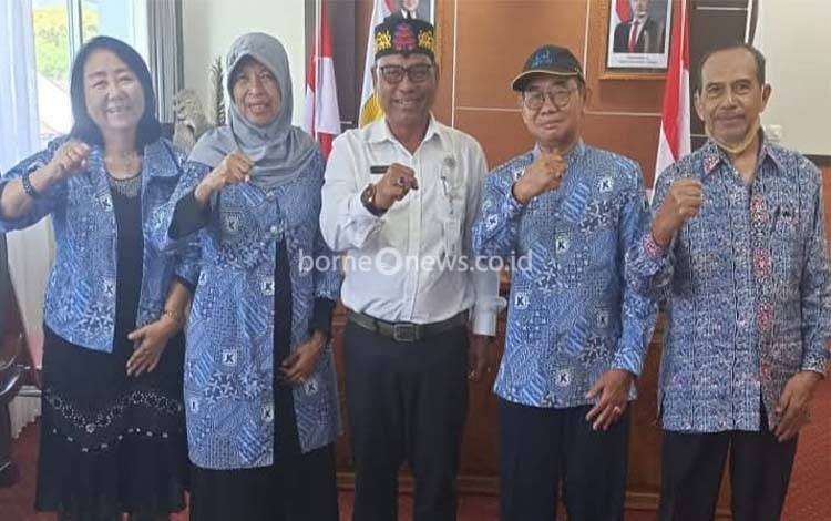BKKBN Kalteng Terima Kunjungan Silaturahmi Ketua PJK BKKBN