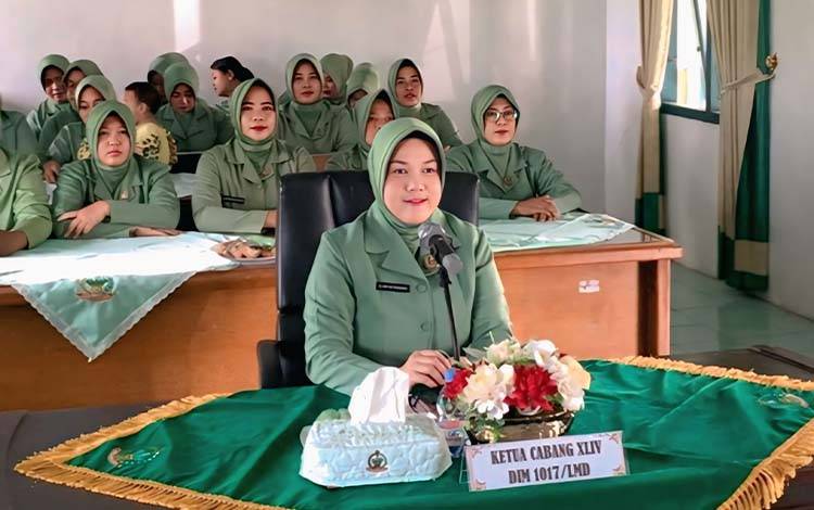 Persit KCK Lamandau Tingkatkan Kesadaran Kanker Payudara Lewat Sosialisasi Daring