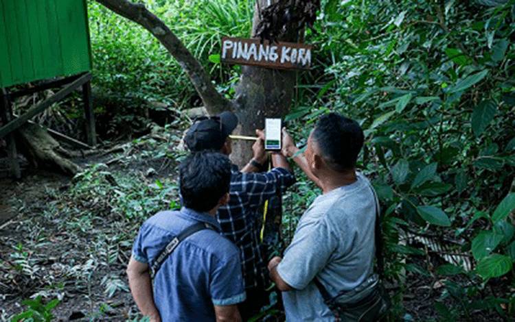 KTH Danau Seluluk Jaya Mulai Uji Coba Pendataan Pohon Digital Lewat TreeAdopt