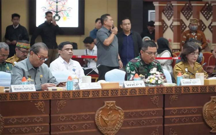 Ketua Komisi III DPRD Kalteng Ikuti Rakor Percepatan Stunting dan Bangga Kencana