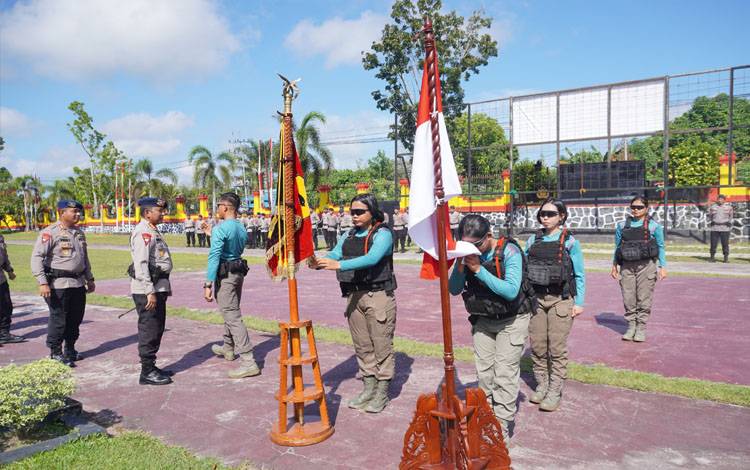 Satbrimob Polda Kalteng Kirim Tim Srikandi untuk Berlaga di Brimob Challenge 2025