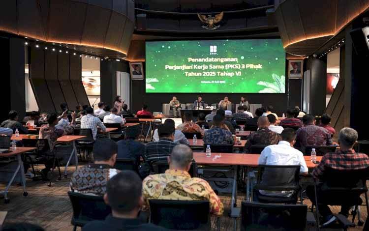 BPDP Teken PKS Tahap VI, Perkuat Sinergi Peremajaan Sawit Rakyat