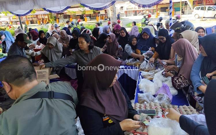 Dinas Pertanian dan Ketahanan Pangan Kotim Gencar Gelar Gerakan Pangan Murah Tekan Harga Bahan Pangan