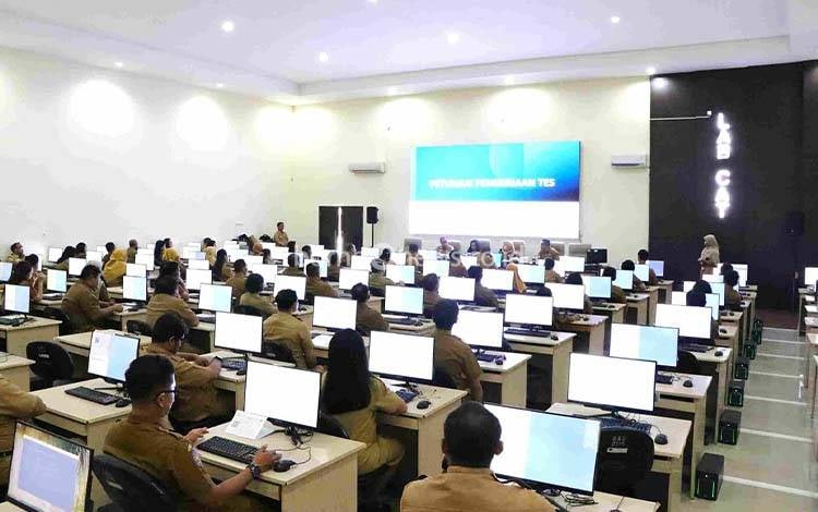 Suasana pelaksanaan pemetaan dan penilaian potensi dan kompetensi. (FOTO: IST)