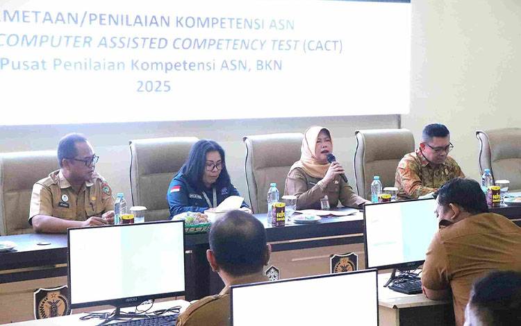 Pemprov Kalteng Gandeng BKN Banjarbaru Lakukan Penilaian Kompetensi ASN