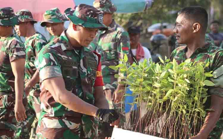 Dandim 1017/Lmd Tinjau Progres TMMD ke-125