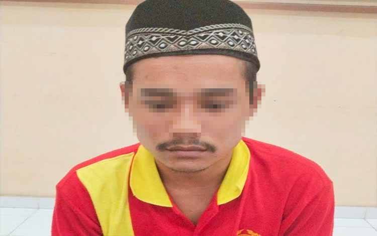 Dediy Saputro mengikuti sidang secara virtual (Istimewa)