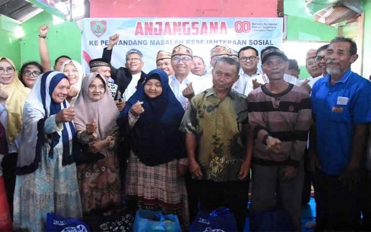 Plt Sekda Kalteng Anjangsana ke LKS Mutiara Hati Jelang HUT Ke-80 RI