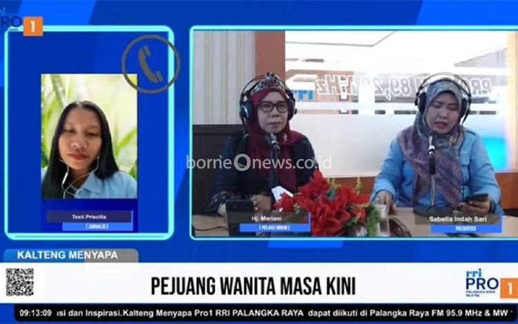 Dialog Kalteng Menyapa Angkat Kisah Pejuang Wanita Masa Kini