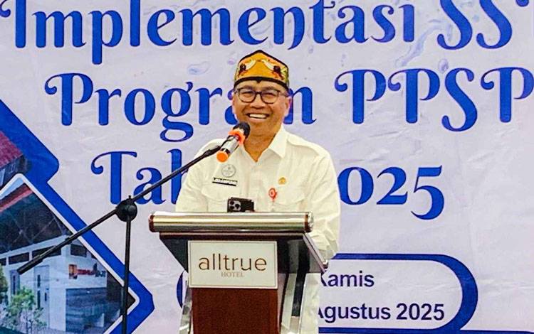 Plt Sekda Kalteng Minta Kabupaten Miliki IPLT dan Perda SPALD