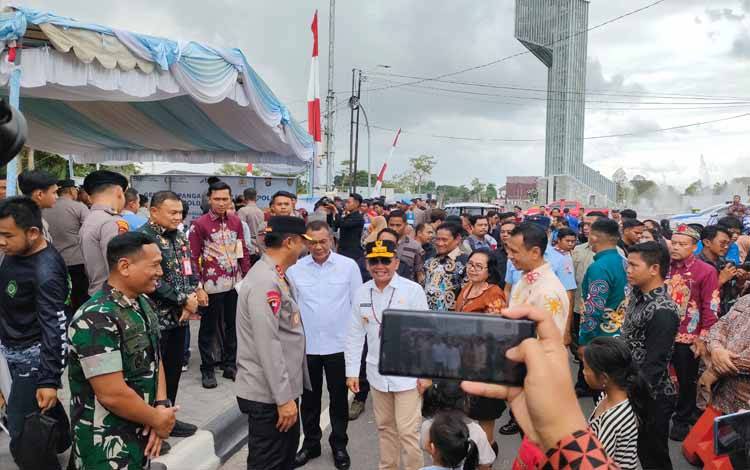 Gubernur Kalteng Apresiasi Gerakan Pangan Murah Polda Kalteng untuk HUT RI ke 80
