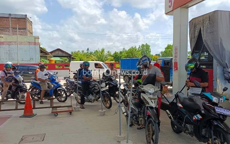 Pasokan BBM di Kuala Pembuang Berangsur Normal, Antrean di SPBU Mulai Lengang