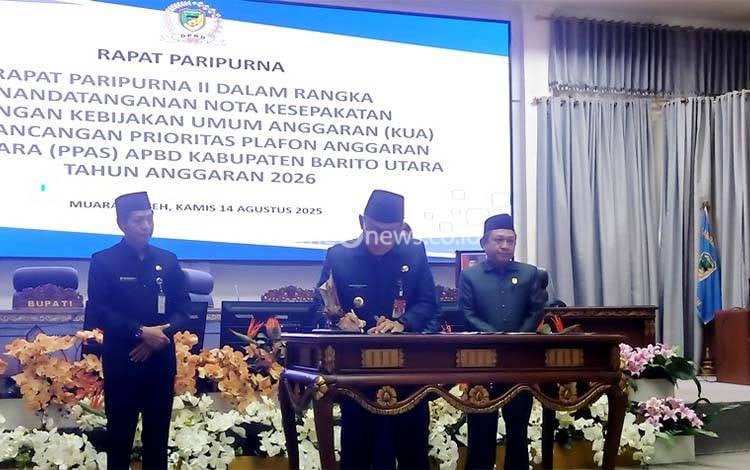 Pj Bupati Barito Utara Pastikan Tahapan APBD 2026 Tepat Waktu dan Tindaklanjuti Laporan ASN