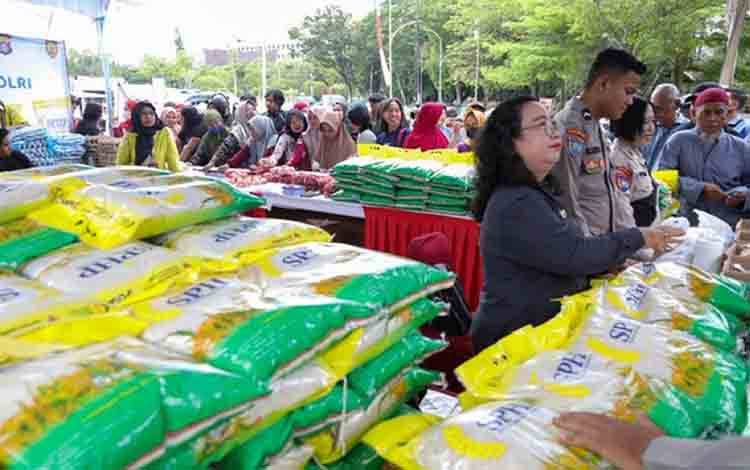 GPM Polri Dorong Stabilitas Harga dan Ketahanan Pangan di Kalteng