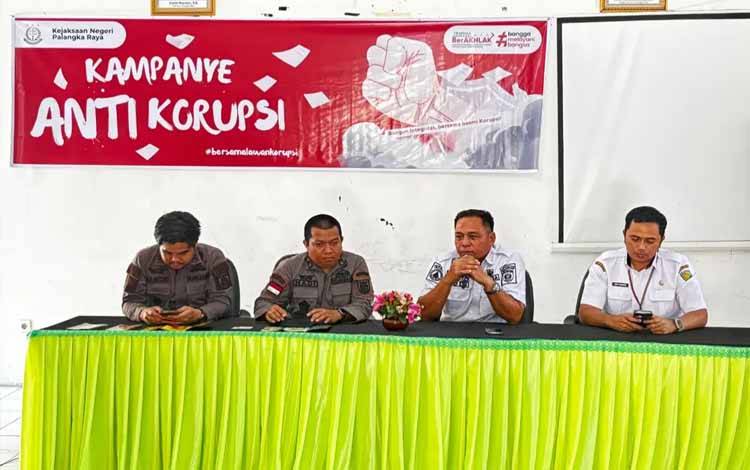 Kecamatan Bukit Batu dan Kejaksaan Negeri Palangka Raya Gelar Kampanye Anti Korupsi Bersama