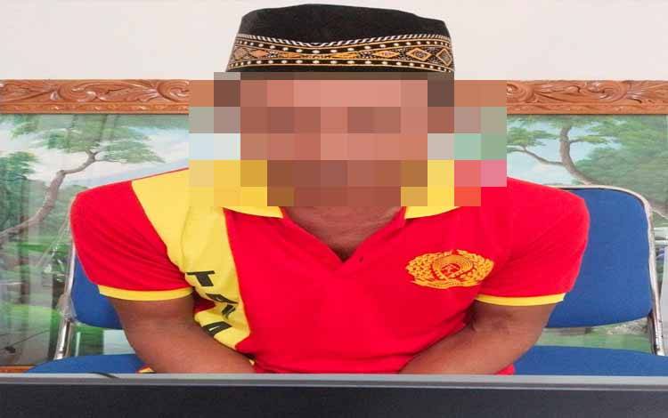 Syahrin mengikuti sidang secara virtual (Istimewa)
