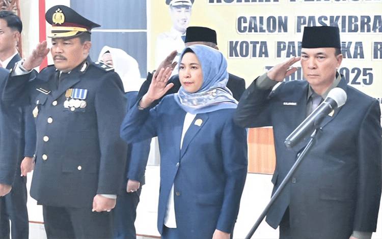 Ketua Komisi I DPRD Palangka Raya Harapkan Paskibraka Sukses Kibarkan Merah Putih di HUT ke-80 RI