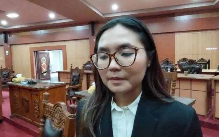 Anggota Komisi III DPRD Palangka Raya, Debora Holdae Veronika Lesa
