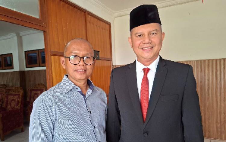 Bupati Gunung Mas Berharap Pengurus PTMSI yang Baru Bisa Tingkakan Prestasi Cabor Tenis Meja