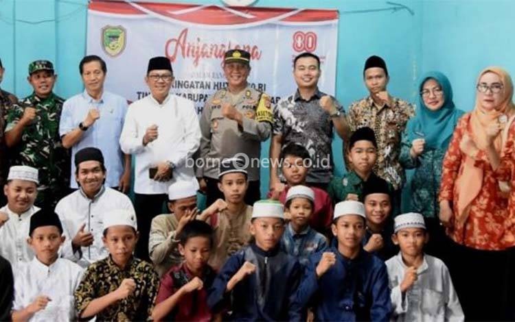 Pemkab Barito Utara Anjangsana ke RSUD, Panti Asuhan dan Rumah Tahfizh Dalam Rangka HUT ke-80 Kemerdekaan