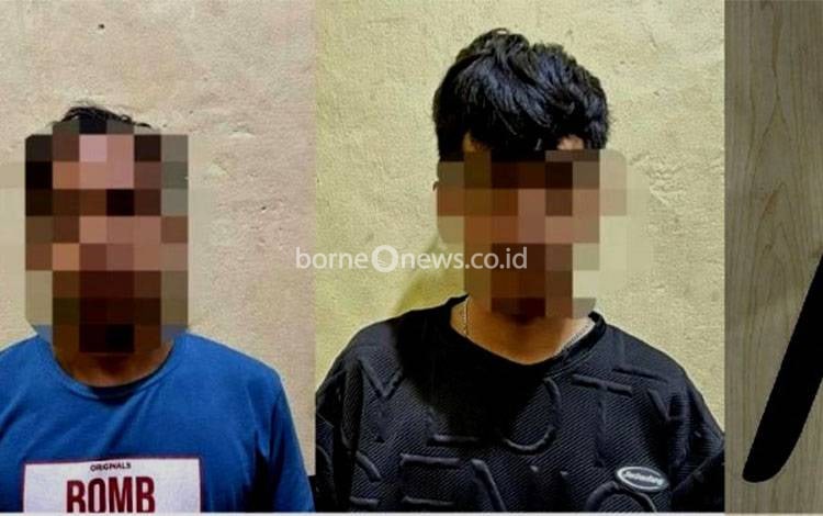 Polres Barito Utara Tangkap Dua Pelaku Pengeroyokan di Taman Lampion Muara Teweh