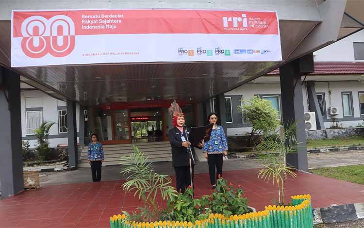 Upacara bendera memperingati HUT ke-80 Republik Indonesia pada Minggu, 17 Agustus 2025. (FOTO: Istimewa)