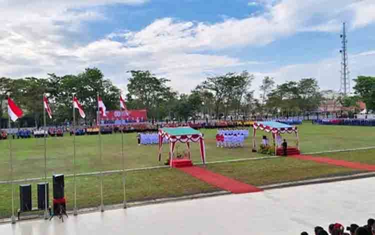 Upacara HUT ke-80 RI di Kapuas, Momentum Perkuat Rasa Nasionalisme