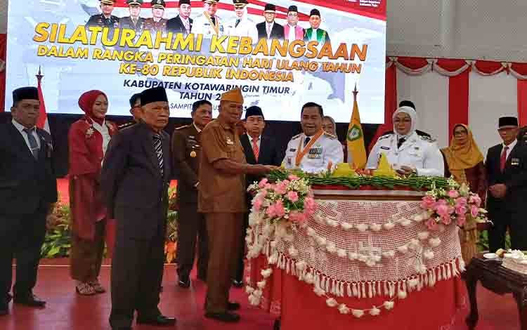 Bupati Kotim Ajak Semua Pihak Bersatu Membangun Daerah di Momentum HUT RI ke-80