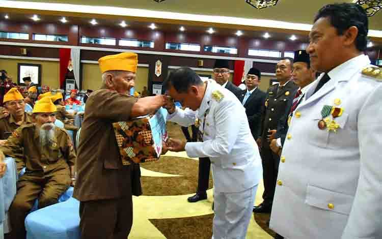 Gubernur Kalteng Ajak Jadikan Veteran Teladan dalam Mengisi Kemerdekaan