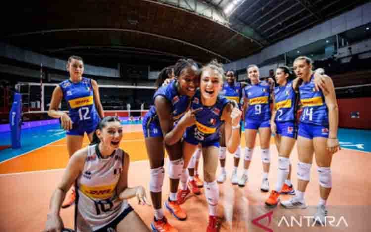 Italia Segel Gelar Juara Kejuaraan Bola Voli Dunia U-21 Putri
