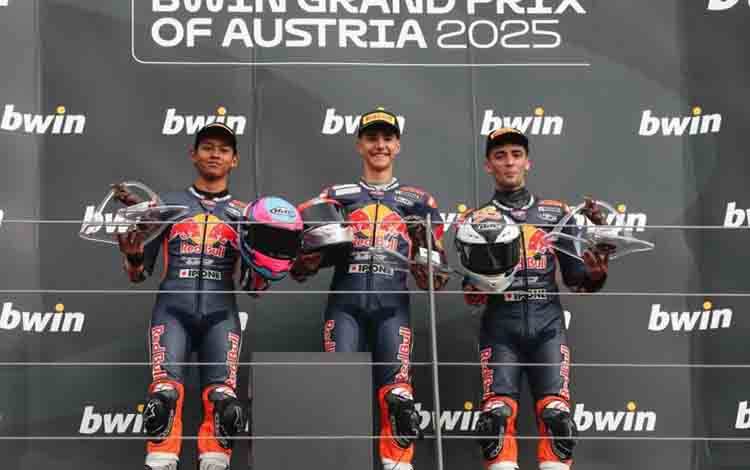 Pembalap Astra Honda Persembahkan Tiga Podium saat HUT ke-80 RI