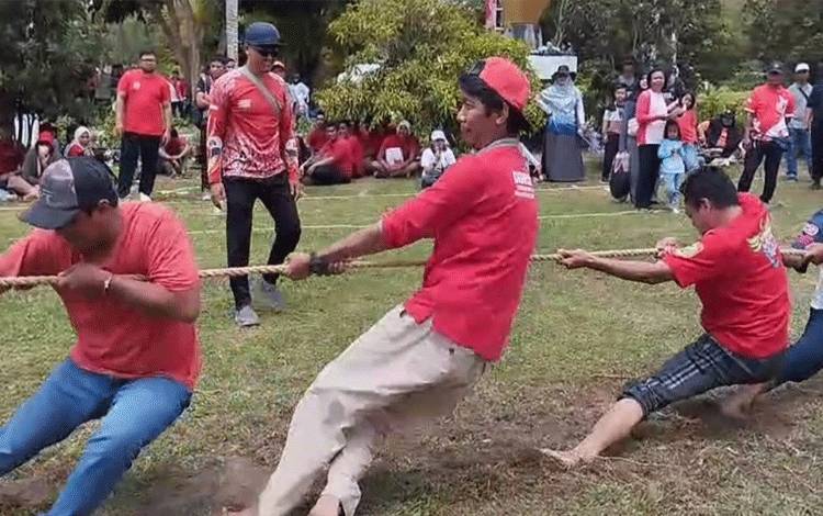 Lomba Olahraga Tradisional dan Seni Warnai Peringatan HUT RI ke-80 Pemprov Kalteng