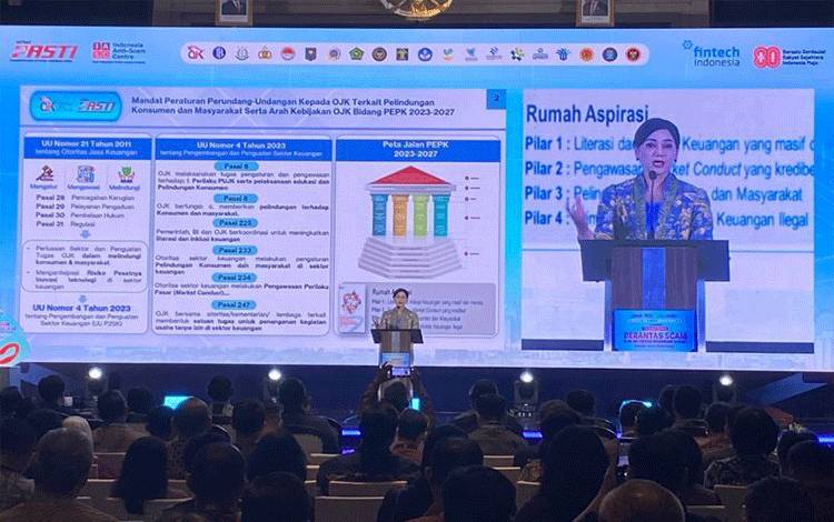 OJK: Rata-Rata Laporan "Scam" yang Masuk ke IASC Capai 800 Per Hari