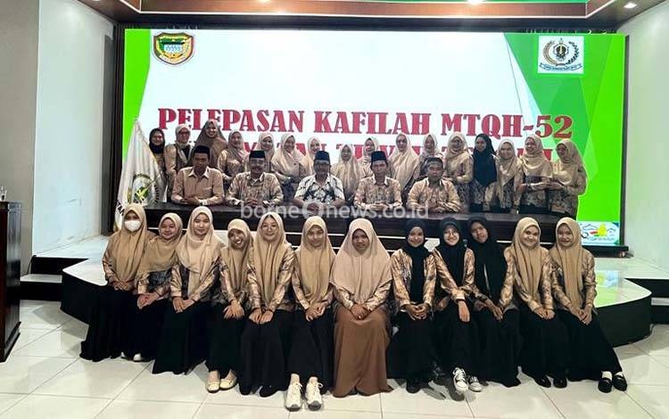 Kafilah Teweh Tengah Siap Tampilkan yang Terbaik di MTQH ke-52 Barito Utara