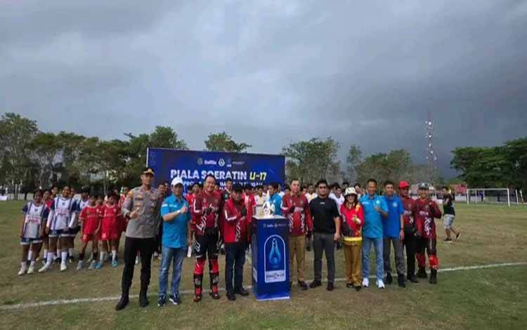 Jadi Tuan Rumah, Piala Soeratin U-17 Resmi Dibuka Bupati Kapuas