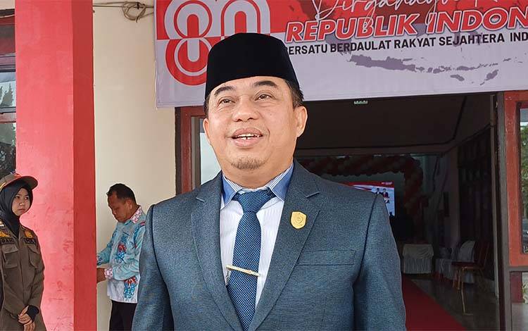 Ketua DPRD Kotawaringin Timur Rimbun. (FOTO: DEWIP)