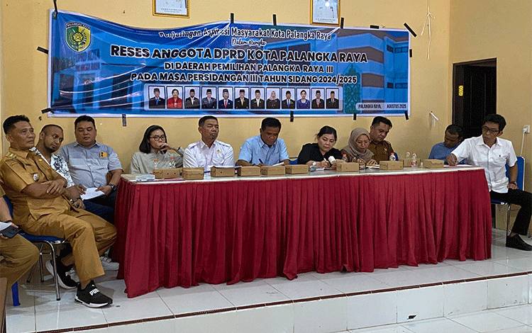 DPRD Palangka Raya Soroti Sengketa Lahan di Sabaru Saat Reses