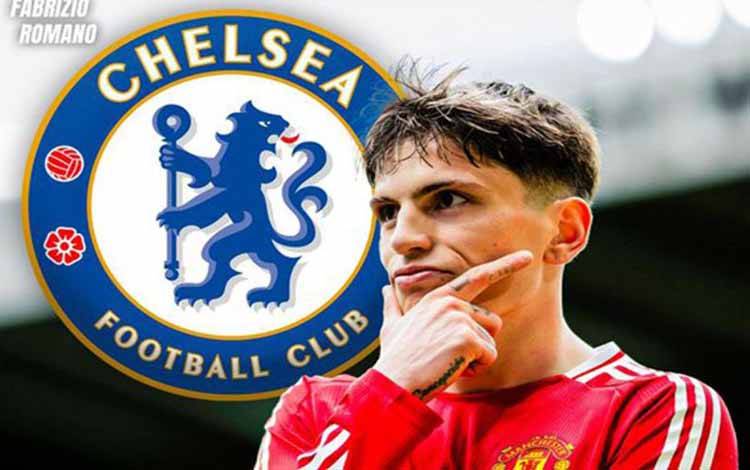 Garnacho Tolak Tawaran Bayern Munich dan Hanya Inginkan Chelsea