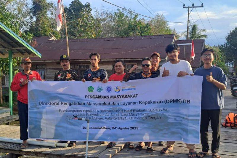 ITB Hadirkan Air Bersih hingga Rumah Warga Palangka Raya