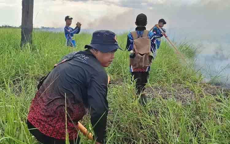 Karhutla di Palangka Raya Tercatat 95 Kejadian dengan 27,73 Hektar Lahan Terbakar
