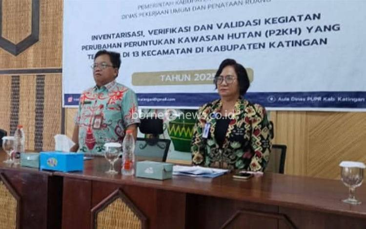 Pemkab Katingan Gelar Inventarisasi dan Validasi Perubahan Kawasan Hutan