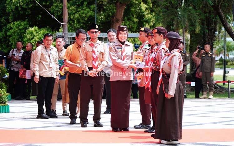OJK Kalteng Dorong Literasi Finansial Pramuka Lewat Momentum Hari Indonesia Menabung